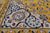 Gold 6' 0" X 9' 0" Persian Nain Handmade Wool & Silk Rug - Q24099