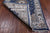 Blue 2' 8" X 11' 10" Runner Wool & Silk Persian Nain Handmade Rug - Q24100