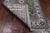 Green 2' 7" X 10' 2" Wool & Silk Persian Nain Hand Knotted Runner Rug - Q24103