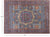 Blue 9' 2" X 12' 5" Geometric Mamluk Hand Knotted Wool Rug - Q24104