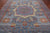 Blue 9' 2" X 12' 5" Geometric Mamluk Hand Knotted Wool Rug - Q24104