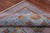 Blue 9' 1" X 12' 3" Geometric Mamluk Handmade Wool Rug - Q24105