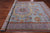 Blue 9' 1" X 12' 3" Geometric Mamluk Handmade Wool Rug - Q24105