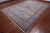 Blue 9' 1" X 12' 3" Geometric Mamluk Handmade Wool Rug - Q24105