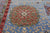 Blue 9' 1" X 12' 3" Geometric Mamluk Handmade Wool Rug - Q24105