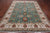 Green 8' 0" X 10' 2" Persian Tabriz Hand-Knotted Wool Rug - Q24107