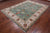 Green 8' 0" X 10' 2" Persian Tabriz Hand-Knotted Wool Rug - Q24107