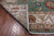 Green 8' 0" X 10' 2" Persian Tabriz Hand-Knotted Wool Rug - Q24107