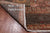 Brown 8' 2" X 10' 1" Geometric Mamluk Handmade Wool Rug - Q24108