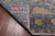 Blue 10' 1" X 14' 1" Persian Sickle Leaf Design Handmade Wool Rug - Q24109