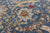 Blue 10' 1" X 14' 1" Persian Sickle Leaf Design Handmade Wool Rug - Q24109