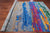 9' 0" X 12' 1" Abstract Handmade Wool & Silk Rug - Q24110