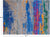 9' 0" X 12' 1" Abstract Handmade Wool & Silk Rug - Q24110