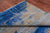 9' 0" X 12' 1" Abstract Handmade Wool & Silk Rug - Q24110