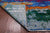 8' 10" X 12' 0" Abstract Hand-Knotted Wool & Silk Rug - Q24111