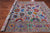 Grey 9' 0" X 12' 0" Persian Tabriz Handmade Wool & Silk Rug - Q24112