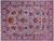 Grey 8' 0" X 10' 4" Persian Tabriz Handmade Wool & Silk Rug - Q24113
