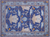 Blue William Morris Handmade Wool Rug 10' 4" X 13' 11" - Q24114