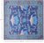 Blue 11' 1" X 11' 1" Square William Morris Hand Knotted Wool Rug - Q24115