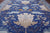 Blue William Morris Hand Knotted Wool Rug 13' 4" X 17' 7" - Q24117