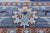 Blue William Morris Hand Knotted Wool Rug 13' 4" X 17' 7" - Q24117