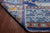 Blue William Morris Hand Knotted Wool Rug 13' 4" X 17' 7" - Q24117