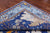 Blue 10' Square William Morris Hand Knotted Wool Rug - Q24120