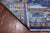 Blue 10' Square William Morris Hand Knotted Wool Rug - Q24120