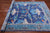 Blue 6' 2" X 8' 11" William Morris Handmade Wool Rug - Q23694