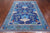 Blue 6' 2" X 8' 11" William Morris Handmade Wool Rug - Q23694