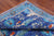 Blue 6' 2" X 8' 11" William Morris Handmade Wool Rug - Q23694