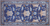Blue 9' 3" X 18' 1" William Morris Handmade Wool Rug - Q24122