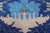 Blue 12' 3" X 15' 2" William Morris Hand Knotted Wool Rug - Q24123