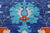 Blue 12' 3" X 15' 2" William Morris Hand Knotted Wool Rug - Q24123