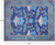 Blue 12' 3" X 15' 2" William Morris Hand Knotted Wool Rug - Q24123