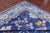 Blue 12' 2" X 15' 2" William Morris Hand Knotted Wool Rug - Q24124