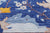 Blue 12' 2" X 15' 2" William Morris Hand Knotted Wool Rug - Q24124