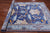 Blue 6' 2" X 9' 1" William Morris Hand Knotted Wool Rug - Q24126