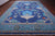 Blue 13' 2" X 17' 3" William Morris Handmade Wool Rug - Q24127