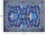 Blue 13' 2" X 17' 3" William Morris Handmade Wool Rug - Q24127