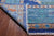 Blue 13' 2" X 17' 3" William Morris Handmade Wool Rug - Q24127
