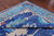 Blue 13' 2" X 17' 3" William Morris Handmade Wool Rug - Q24127