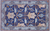 Blue 5' 2" X 8' 5" William Morris Hand Knotted Wool Rug - Q24129