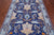 Blue 5' 2" X 8' 5" William Morris Hand Knotted Wool Rug - Q24129