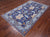 Blue 5' 2" X 8' 5" William Morris Hand Knotted Wool Rug - Q24129