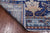 Blue 5' 2" X 8' 5" William Morris Hand Knotted Wool Rug - Q24129