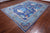 Blue 9' 3" X 12' 3" William Morris Handmade Wool Rug - Q24134