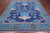Blue 8' 1" X 9' 10" William Morris Hand Knotted Wool Rug - Q24135