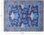 Blue 8' 1" X 9' 10" William Morris Hand Knotted Wool Rug - Q24135