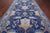 Blue Hand Knotted Wool William Morris Rug 8' 0" X 16' 1" - Q24136
